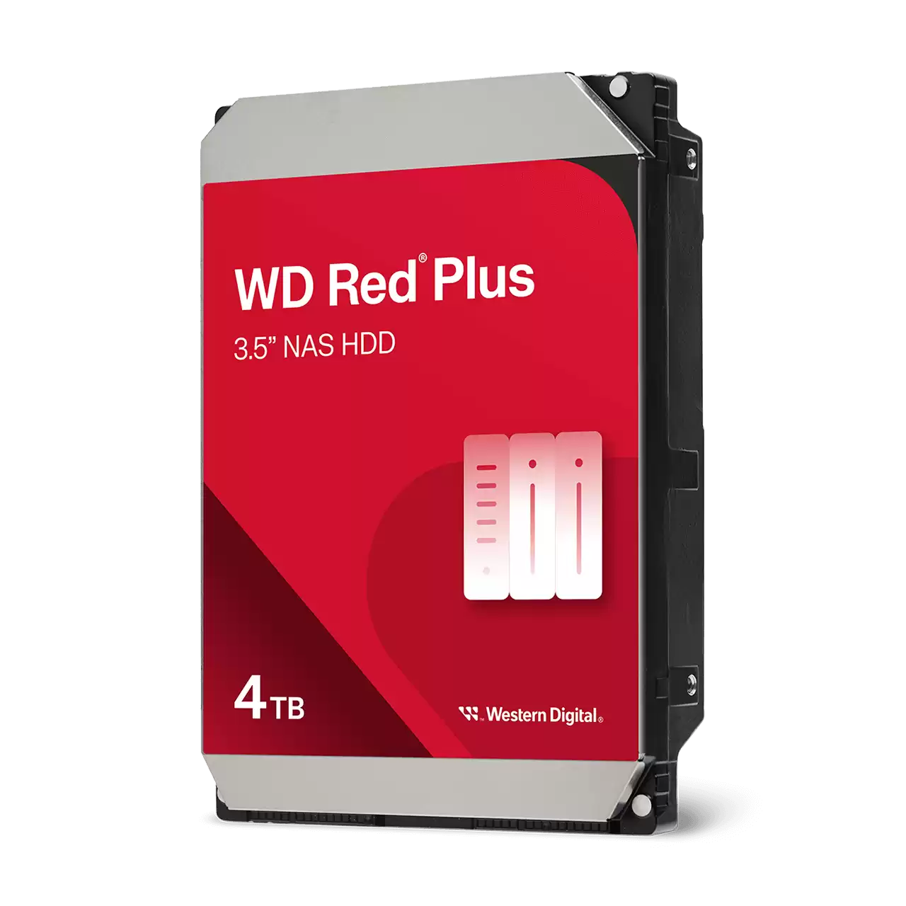 WESTERN DIGITAL WD40EFZZ Disco duro Red Plus NAS 4TB SATA 5400RPM 3.5" Cache 128MB