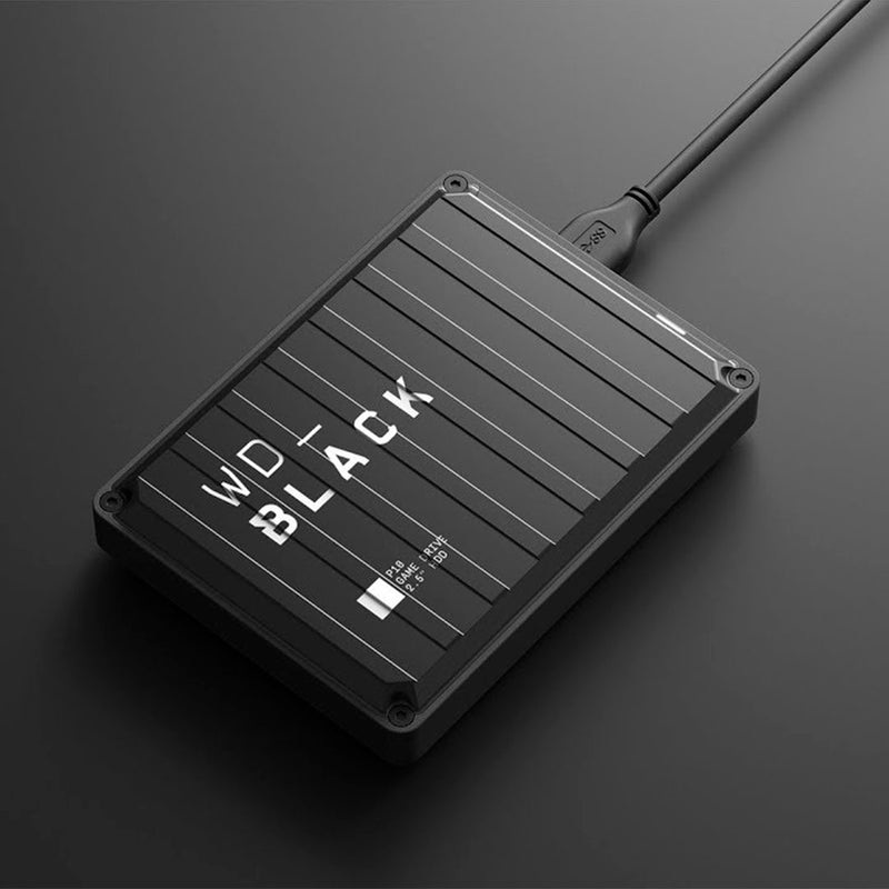 WESTERN DIGITAL Disco Rígido Externo Preto P10 Game Drive 4 TB USB 3.2 Gen 1 até 5 GB-s 