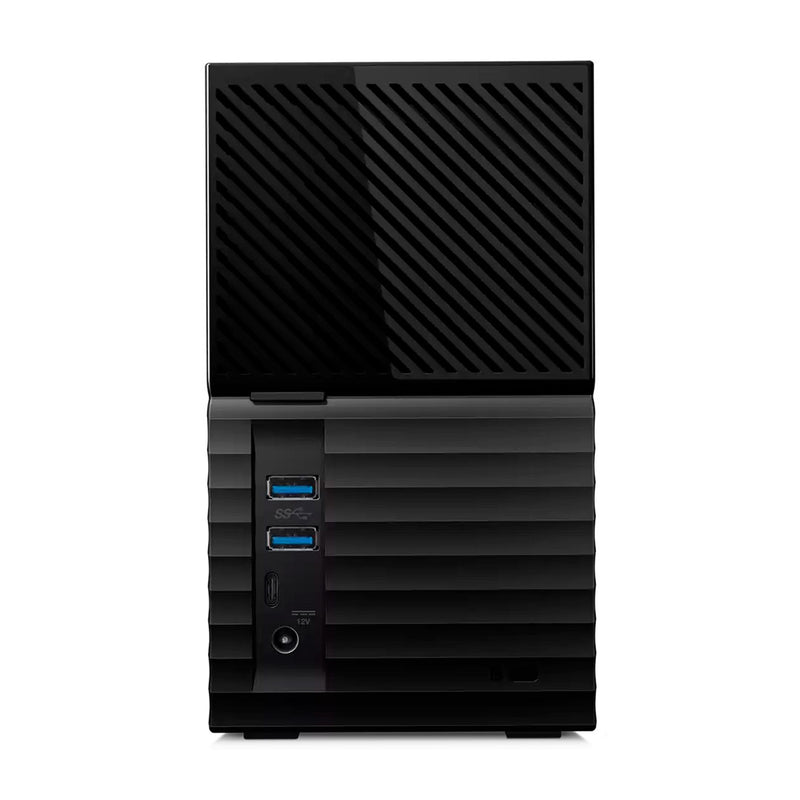 WESTERN DIGITAL WDBFBE0160JBK-NESN Disco duro externo Western Digital My Book Duo 16 TB USB 3.1 Gen1  3.0  2.0