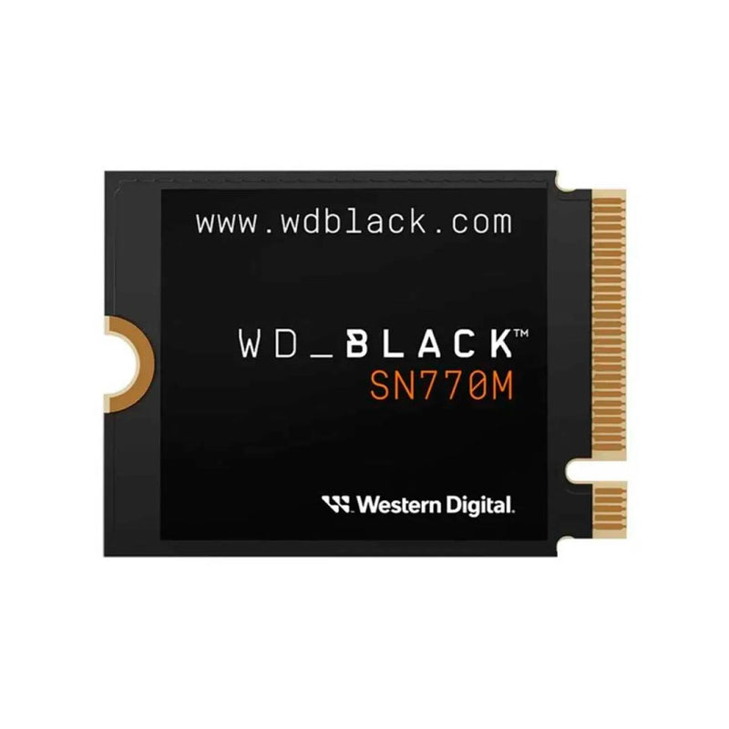 WESTERN DIGITAL WDS100T3X0G Unidad en estado solido Negro SN770M NVMe 1 TB M.2 2230  PCIe Gen 4.0