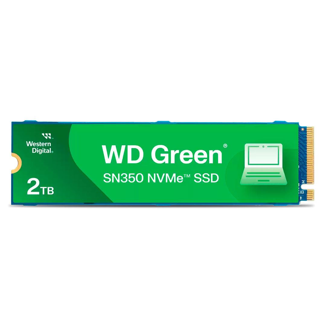 WD Green SN350 Unidad SSD 2TB NVMe M.2 2280 WDS200T3G0C