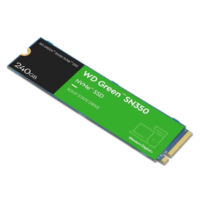 WESTERN DIGITAL Green SN350 240GB NVMe M.2 2280 PCIe Gen3 Solid State Drive 