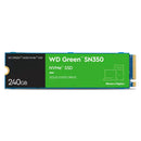 WESTERN DIGITAL Unidad de estado solido  Green SN350 240GB NVMe M.2 2280 PCIe Gen3