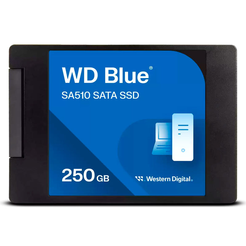 WESTERN DIGITAL Solid State Drive Blue 250 GB SA510 SATA 6Gb-s 2.5" 7mm 
