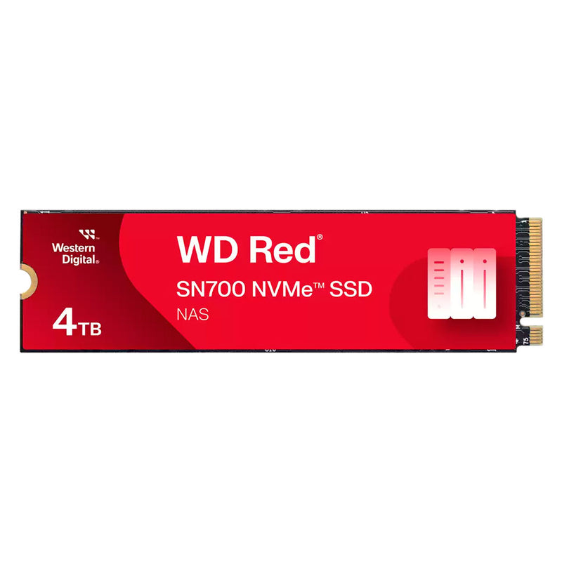 WESTERN DIGITAL Solid State Drive Red 4TB SN700 M.2 2280 D5-M NVMe 8Gbs