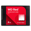 WESTERN DIGITAL Unidad en estado solido Rojo 4TB SA500 NAS SATA 2.5" 7mm