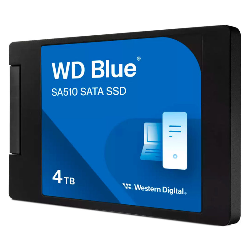WESTERN DIGITAL Unidad en estado solido Azul 4TB SA510,SATA 2.5" 7mm.