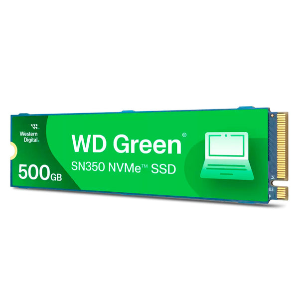 WESTERN DIGITAL Unidade de estado sólido verde 500 GB M.2 2280 SN350 NVMe