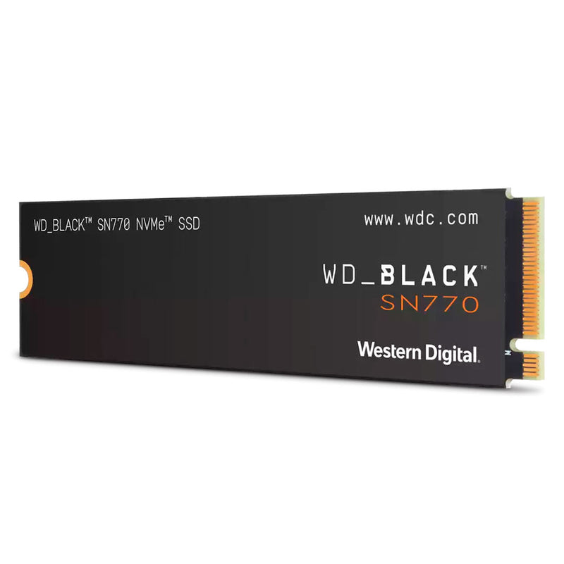 WESTERN DIGITAL Black SN770 NVMe 500GB M.2 2280 PCIe Gen 4.0 x4 Solid State Drive. 