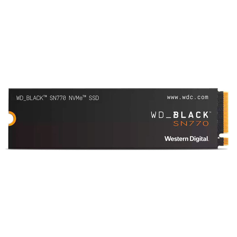 WESTERN DIGITAL Black SN770 NVMe 500GB M.2 2280 PCIe Gen 4.0 x4 Solid State Drive. 