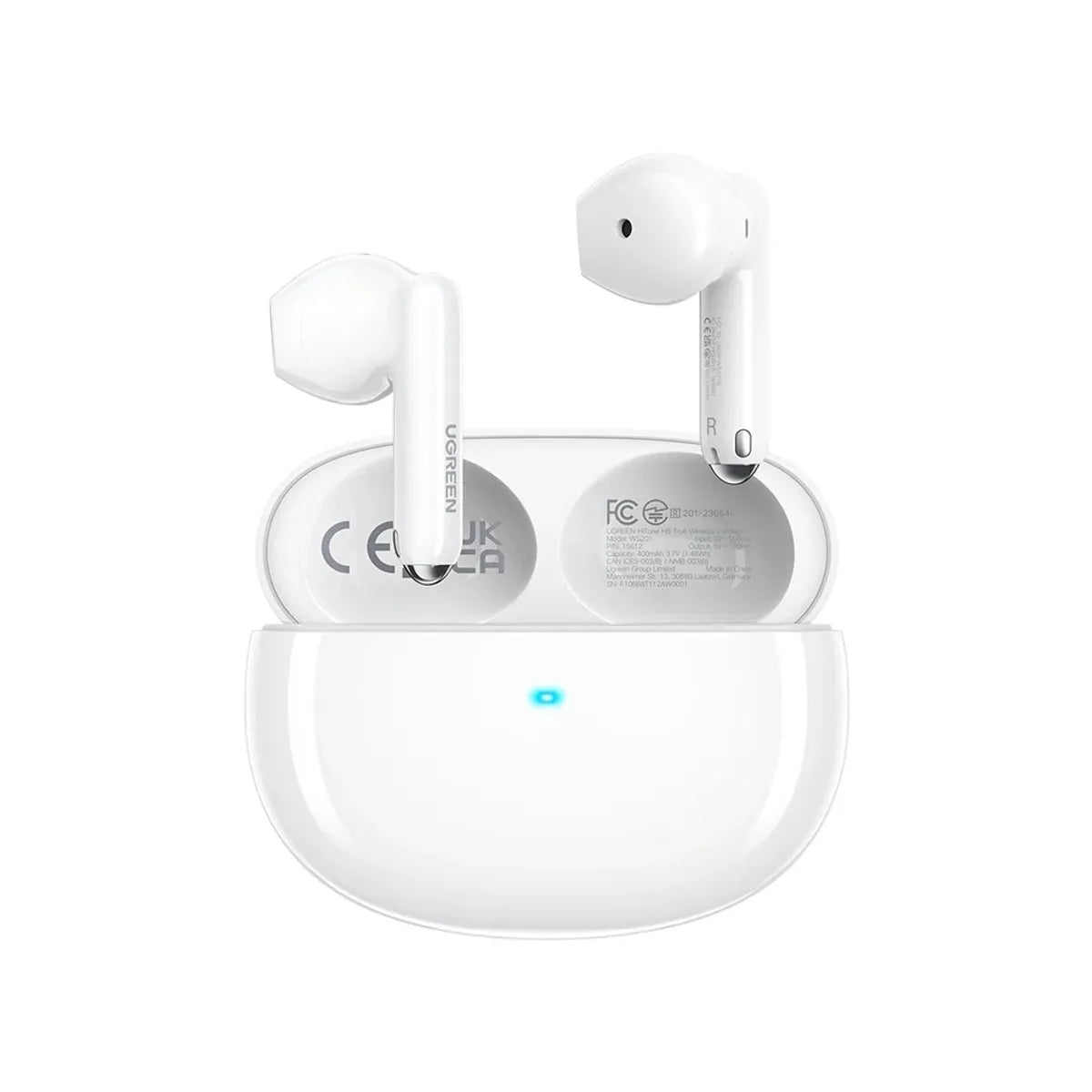 UGREEN WS201 15612 Audifonos Inalambricos Hitune H5 con Bluetooth 5.3 Blanco