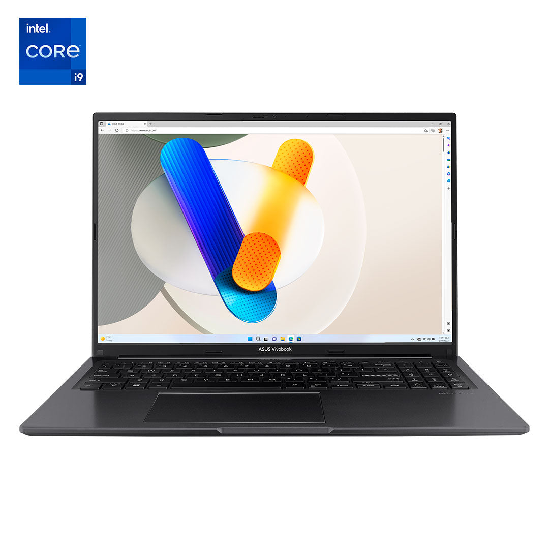 ASUS VIVOBOOK 16 Laptop Core i9 13900H 2.4GHz, 16", 16GB DDR4, SSD M.2 1TB, FreeDOS, Negro, X1605VA-MB195
