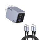 UGREEN X755 25870 NEXODE PRO Cargador GAN 1USB-A 2USB-C 65W