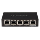 Roteador UBIQUITI ER-X Edgerouter X 3 portas Gigabit + 1 porta Gigabit PoE + 1 porta Gigabit Ethernet Passthrough