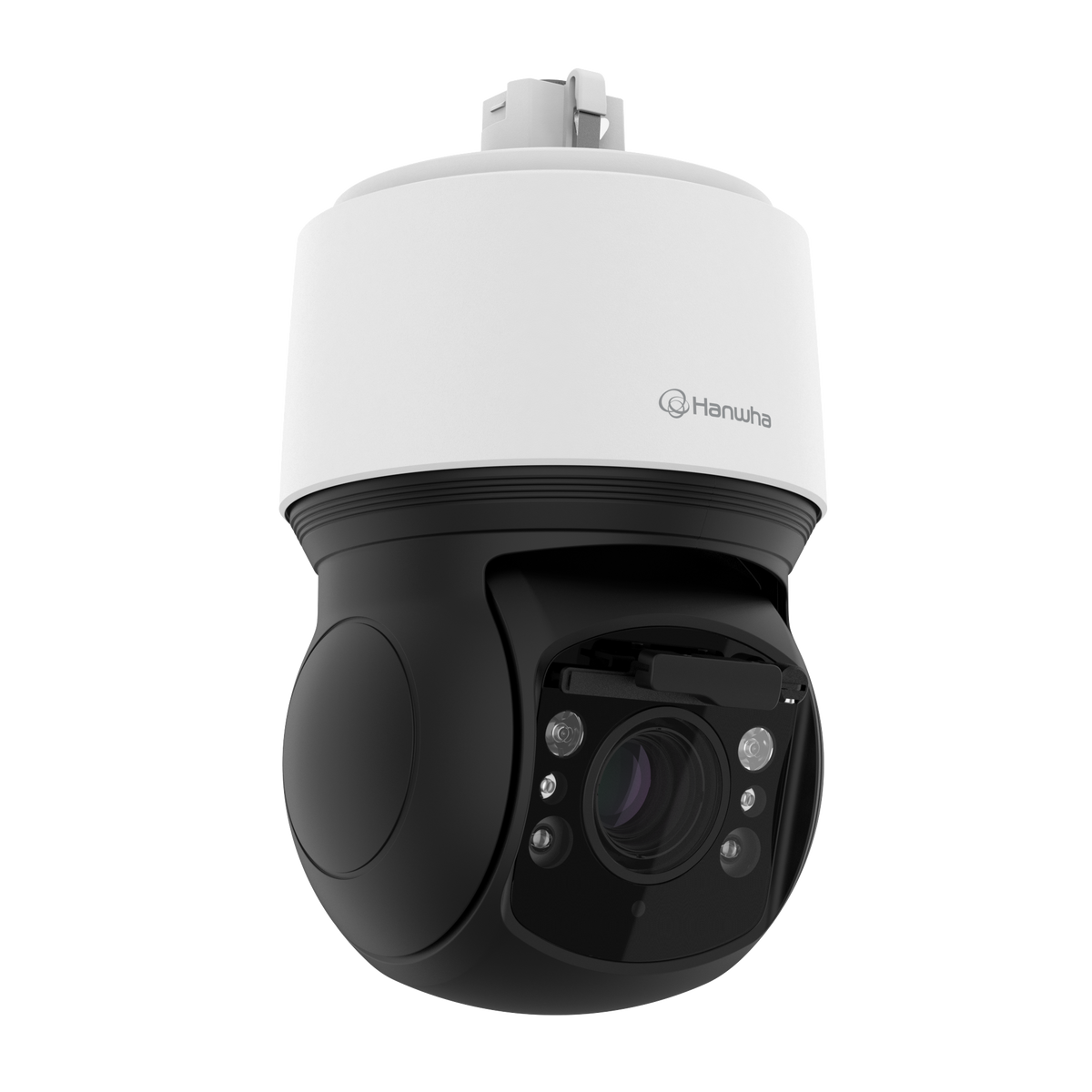 HANWHA VISION XNP-C8303RW Camara de Seguridad IP Ai PTZ 30X 6MP Con WIPER PoE NEMA4X IP67 IK10