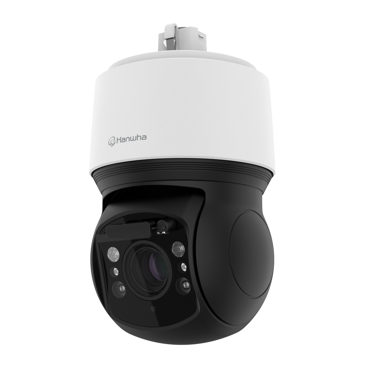 HANWHA VISION XNP-C8303RW Camara de Seguridad IP Ai PTZ 30X 6MP Con WIPER PoE NEMA4X IP67 IK10