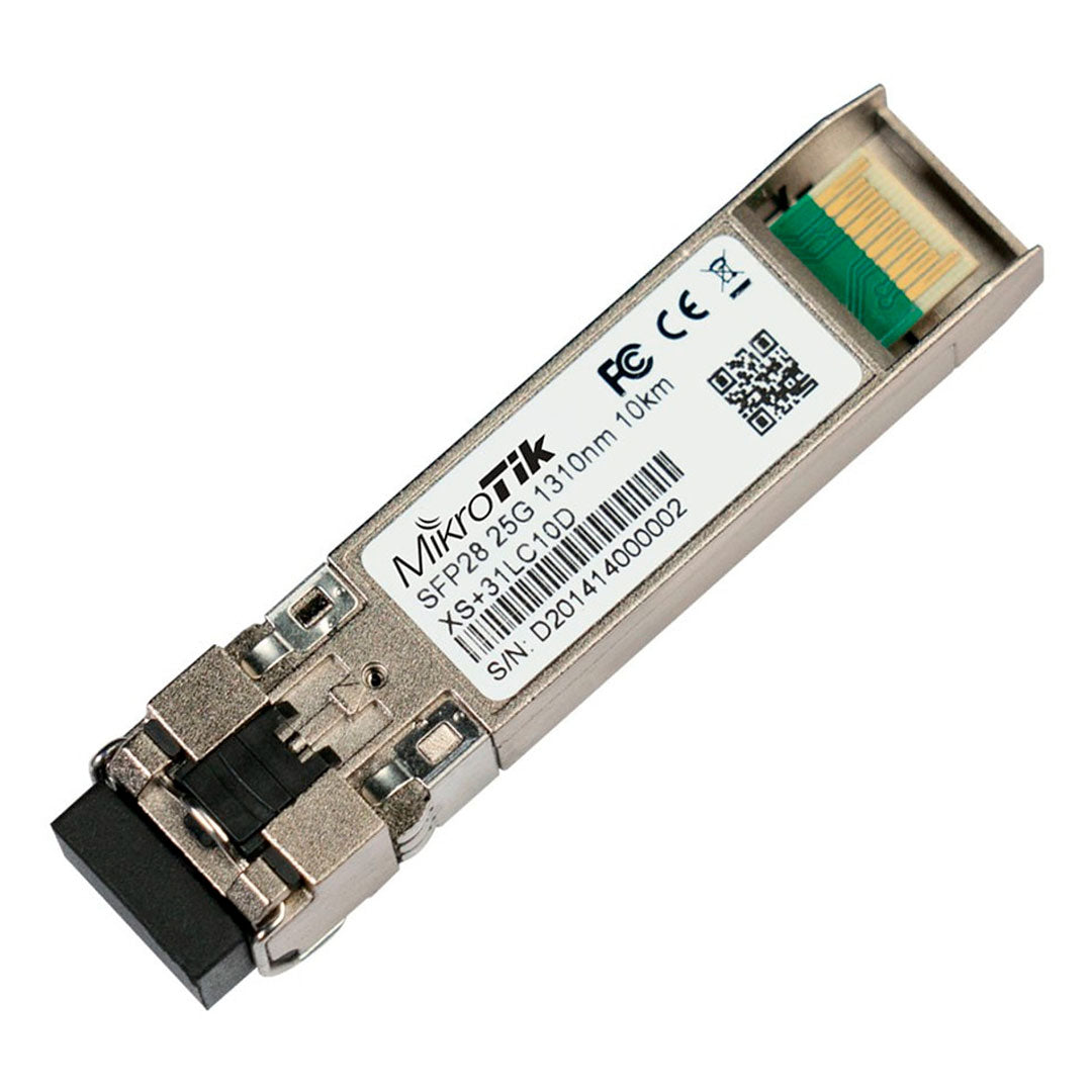 MIKROTIK XS+31LC10D Módulo Combinado 1,25G SFP, 10G SFP+ y 25G SFP28.