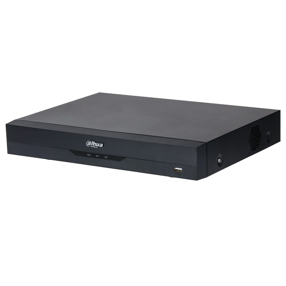 DAHUA XVR5116H-4KL-I3 Grabador XVR 16 canales 4K IP, Soporta 1 HDD Hasta 10TB. Analítica WIZSENSE