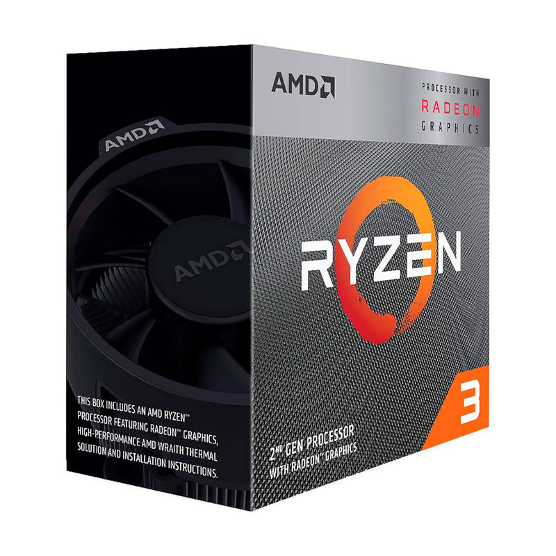 AMD RYZEN 3 3200G - Processador AMD Ryzen 3 3200G 3,60 GHz 4 MB L3 4 núcleos AM4 14 nm 65 W - YD3200C5FHBOX 