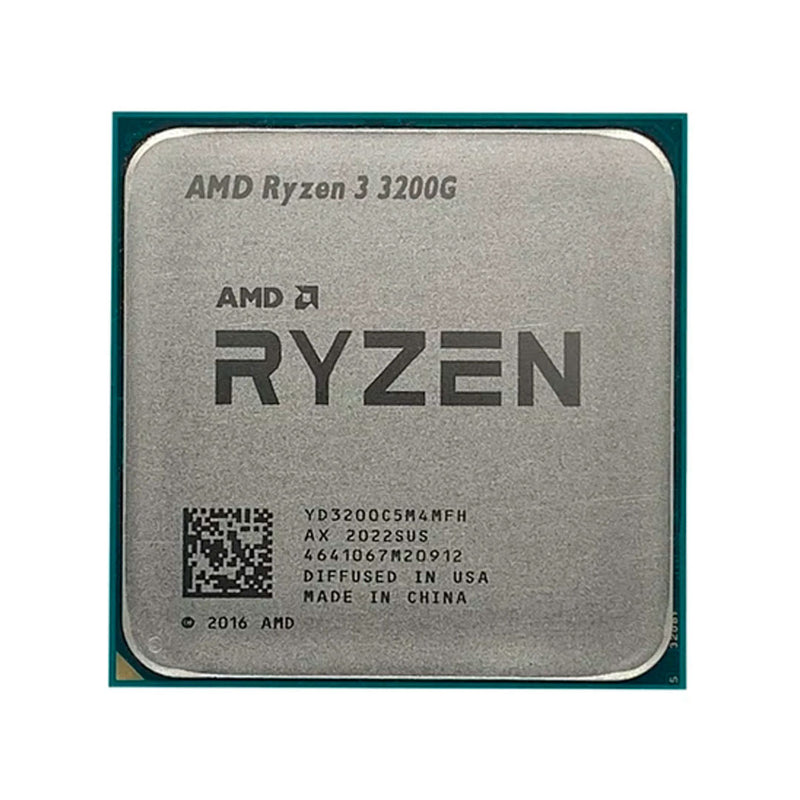 AMD RYZEN 3 3200G - Processador AMD Ryzen 3 3200G 3,60 GHz 4 MB L3 4 núcleos AM4 14 nm 65 W - YD3200C5FHBOX 
