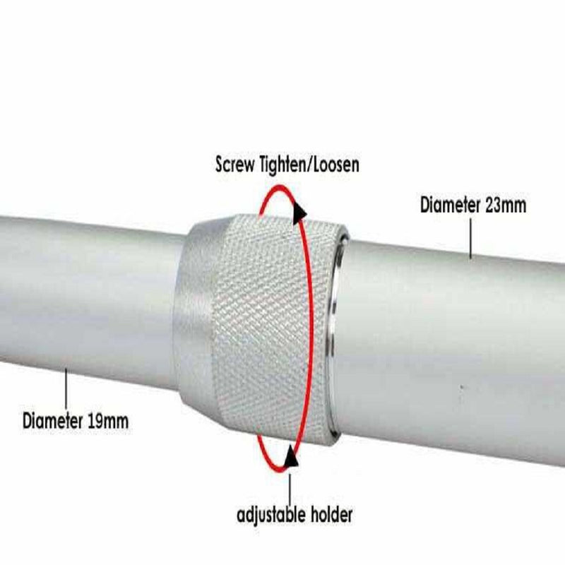 YUS CASRL00-60120, Soporte Brazo L de cámara retráctil de 60-1.20m