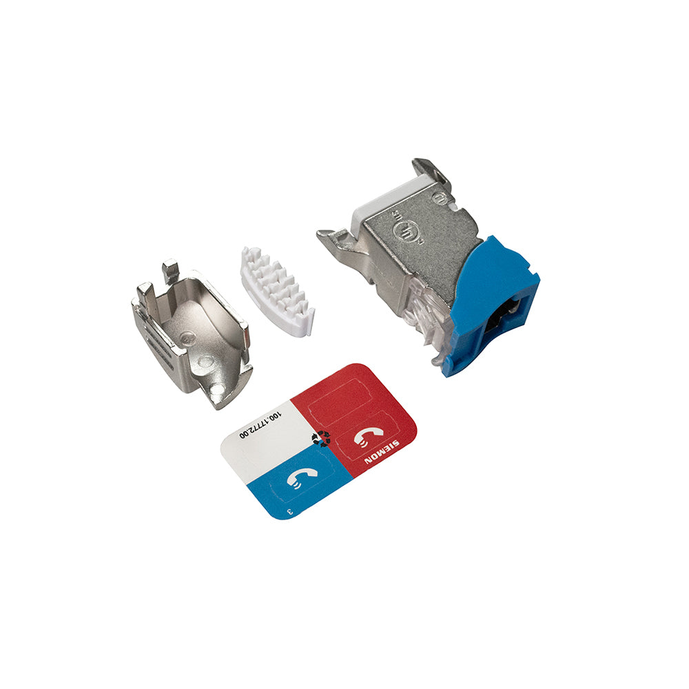 SIEMON Z6A-45-S06B Jack RJ45 Cat6A Apantallado Z-MAX color azul