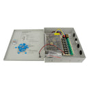 ZKTECO ZK-10A-9CH Fuente supervisada de 12v 10amp 9 canales de conexión