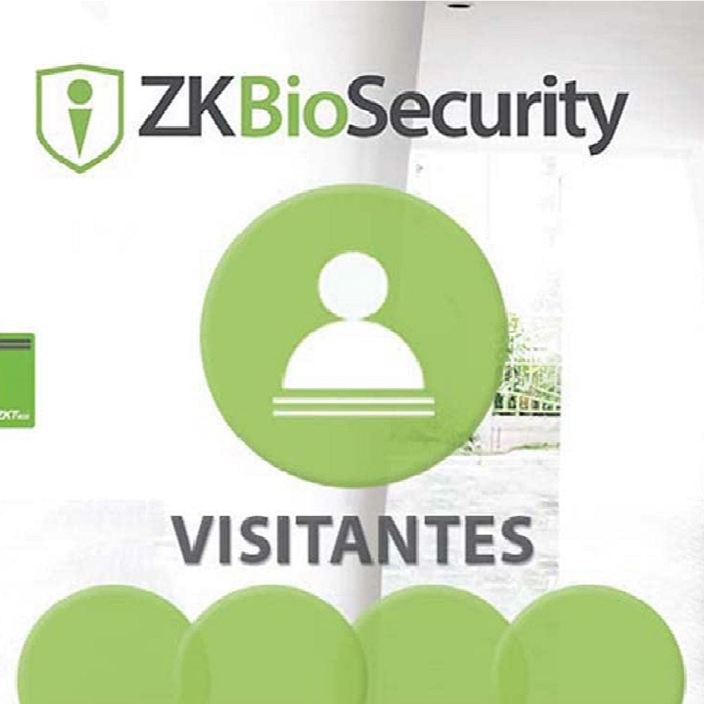 ZKTECO ZKBIOCV-VIS-P1-5K Licencia para Gestión de Visitas en BioCVSecurity