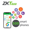 ZKTECO ZKBT-APP-P2-500 Licencia APP BioTime 500 Smartphones
