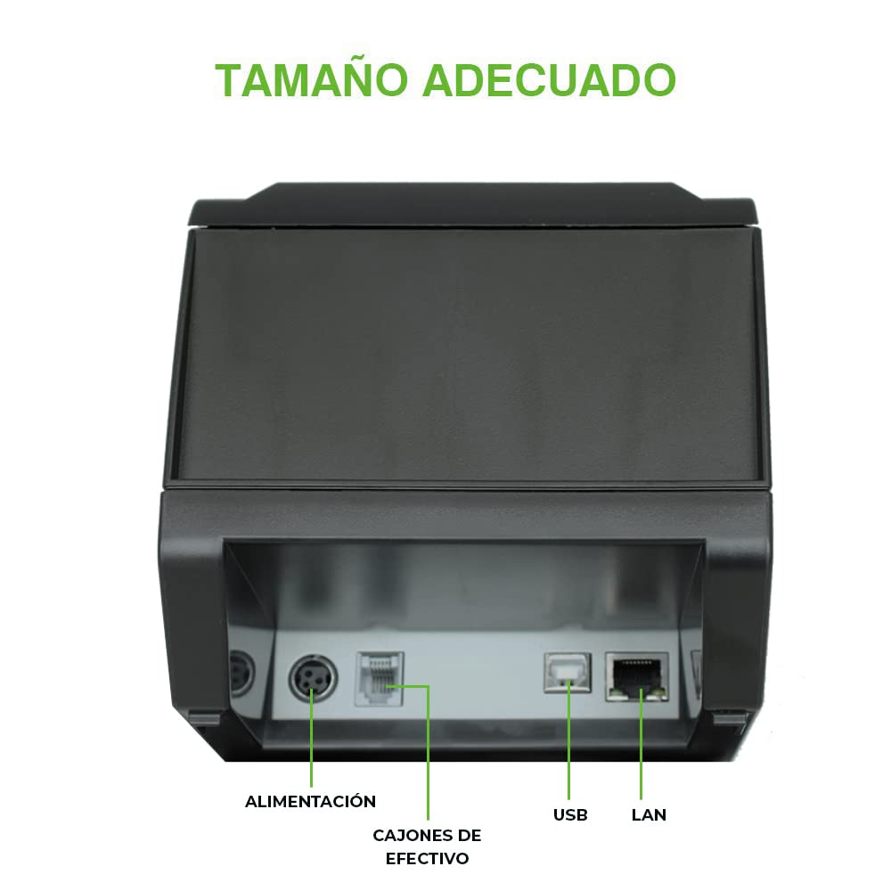 ZKTECO ZKP8005 Ticketera Impresora Térmica para Sistema de Facturación USB