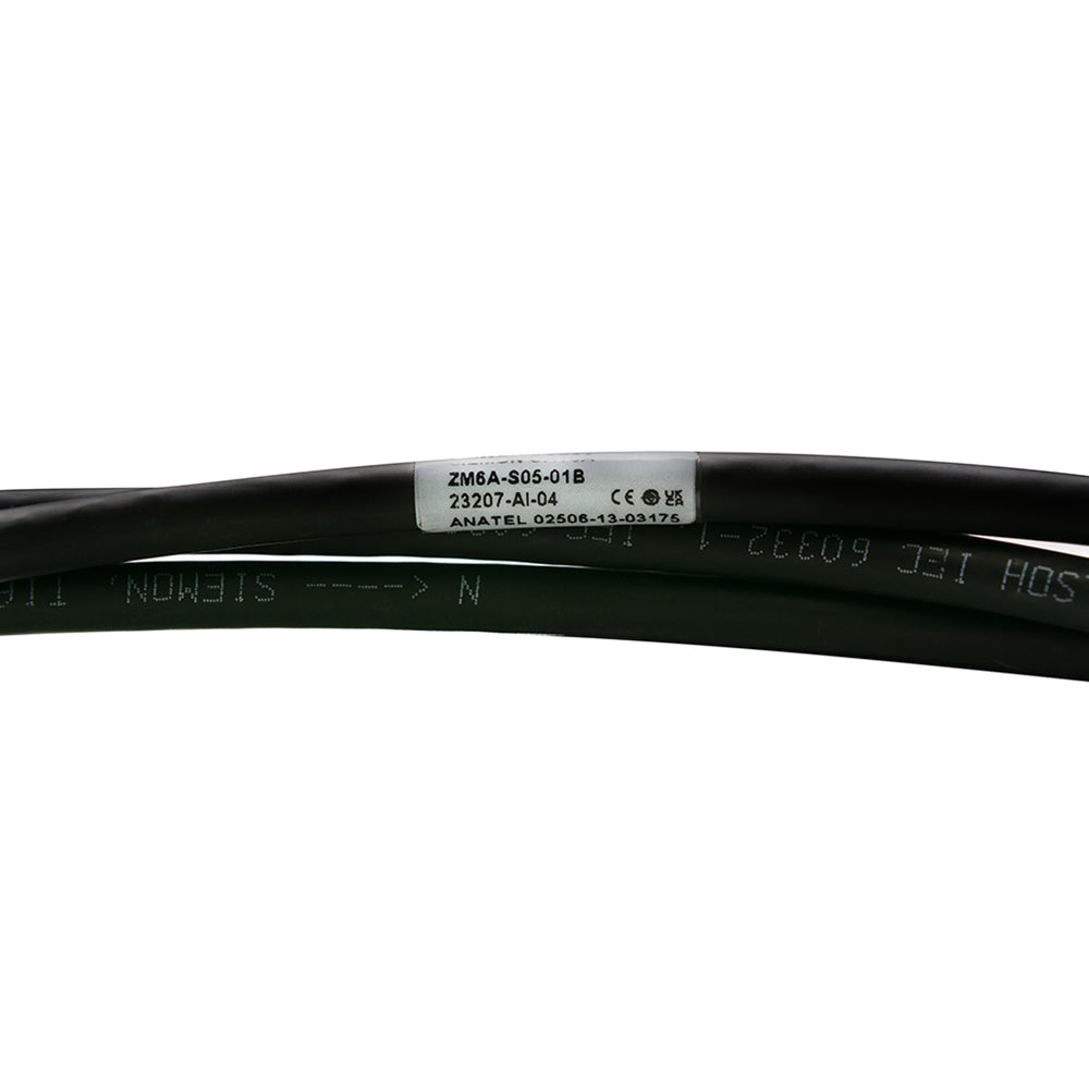 SIEMON ZM6A-S05-01B Cable de conexión, CAT6A, LSZH 1.5 m, Color negro