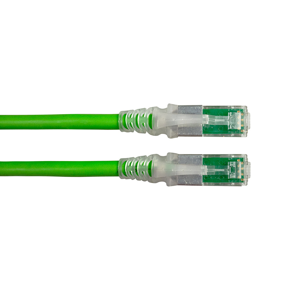 SIEMON ZM6A-S05-07B Patch Cord, S-FTP 1.5M Z-MAX, CAT6A LSZH 1,5 m verde