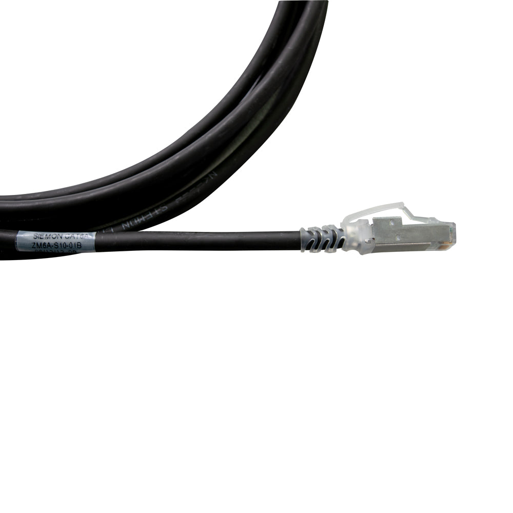 SIEMON ZM6A-S10-01 PATCH CORD, CAT6A, LSZH 3.0 METROS COLOR NEGRO
