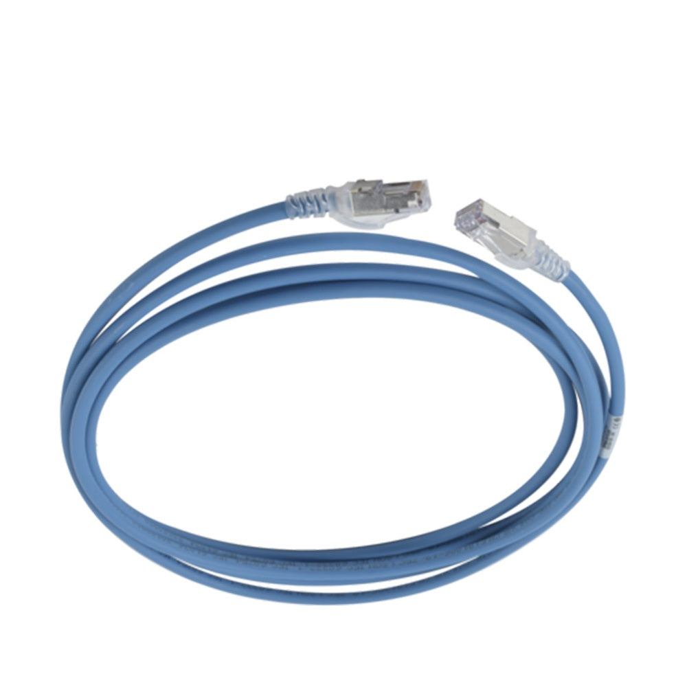 SIEMON ZM6A-S10-06B, Patch Cord, S-FTP RJ45, 4Pares Cat6A LSZH 3m azul