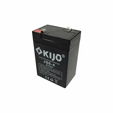 KIJO JS6-4AH Bateria 6V-4AH Seca AGM para UPS y Paneles Ssolares7x4.7x10cm