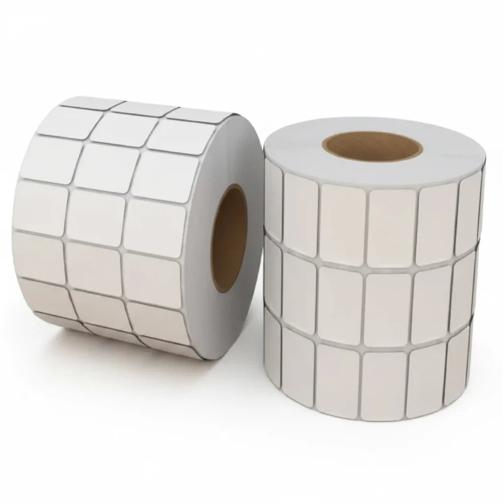 WAX EPX60003x2 Rollo de Etiqueta de Papel Autoadhesivo 6000 x3x2cm 3 COL T1