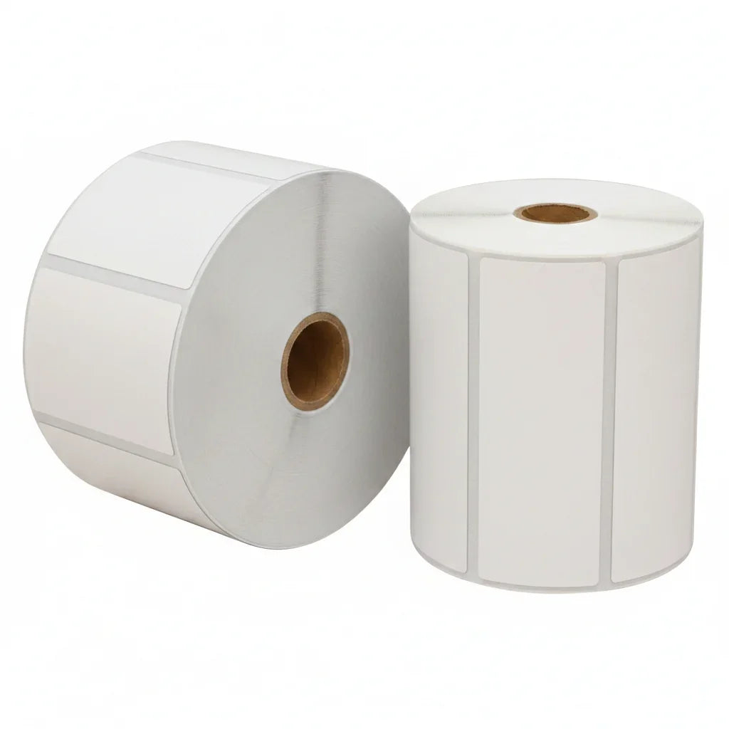 WAX EPX10004X2 Rollo de Etiqueta de Papel Autoadhesivo 1000 x 4 x 2 T.1