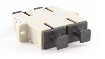 Acoplador de Fibra Optica Multimodo SC, MMC 48MMTSCD Duplex beige - ARTEUS