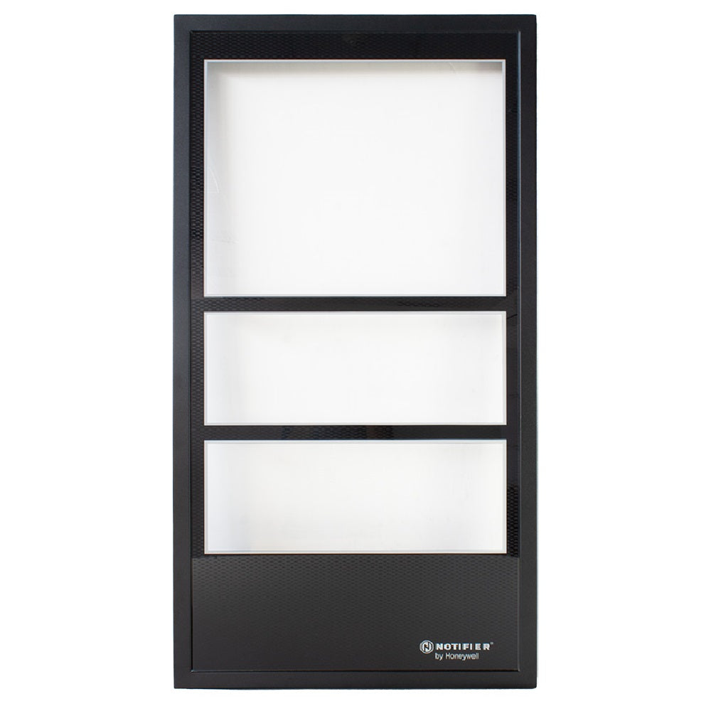 NOTIFIER ADDR-D4 Puerta para gabinete de panel Onyx con audio evacuación