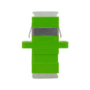 OPFIBRA ADSCA-SX FO coupler SC/APC simplex singlemode green