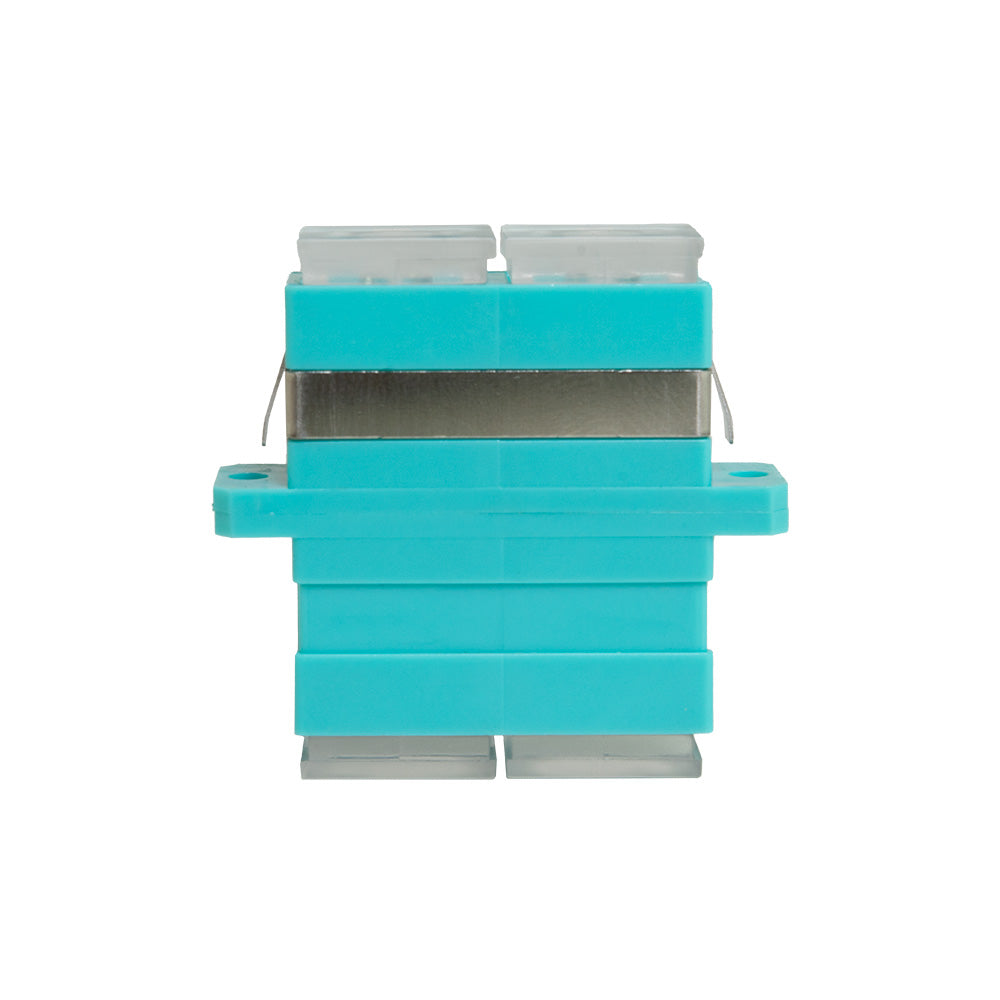 OPFIBRA ADSCU-DX-OM3-P6 Acoplador FO SC Duplex MM OM3 Aqua - 6 Unidades
