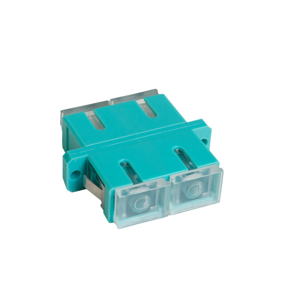 OPFIBRA ADSCU-DX-OM3-P6 Acoplador FO SC Duplex MM OM3 Aqua - 6 Unidades