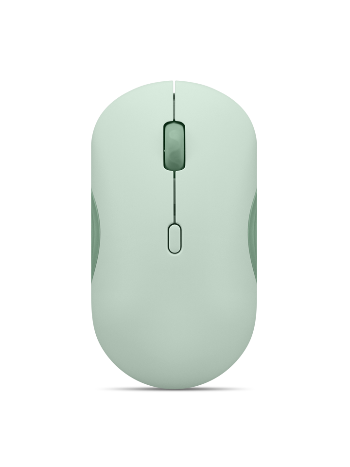 LENOVO 350 Mouse Silencioso Dual Bluetooth 5.3 Sin Batería Verde GY51S61915