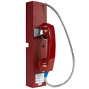 NOTIFIER AFAWS-TELA Chassi telefônico com cabo blindado em espiral para quartel de bombeiros