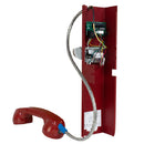 NOTIFIER AFAWS-TELA Chassi telefônico com cabo blindado em espiral para quartel de bombeiros