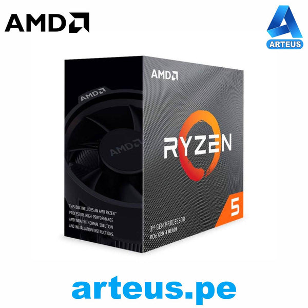 AMD 100-100000031BOX - Procesador AMD Ryzen 5 3600 3.60GHz 32MB L3 6 Core AM4 7nm 65W. - ARTEUS