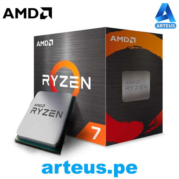AMD 100-100000063WOF - Procesador AMD Ryzen 7 5800X 3.80GHz 32MB L3 8 Core AM4 7nm 105W. - ARTEUS