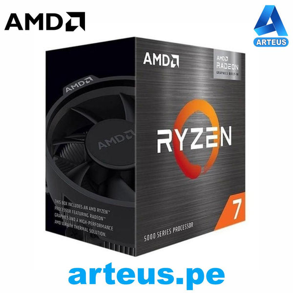 AMD 100-100000263BOX - Procesador AMD Ryzen 7 5700G 3.80 4.60GHz 16MB L3 8-Core AM4 7nm 65W. - ARTEUS