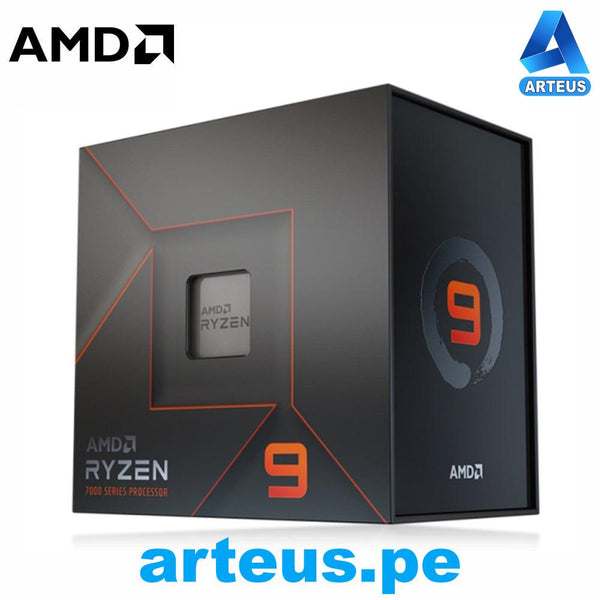 AMD 100-100000514WOF - Procesador AMD Ryzen 9 7950X 4.5-5.7GHz 64MB L3 16-Core AM5 5nm 170W. - ARTEUS