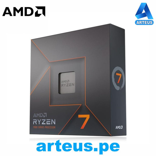 AMD 100-100000591WOF - Procesador AMD Ryzen 7 7700X 4.5 - 5.4GHz 32MB L3 8-Core AM5 105W. - ARTEUS